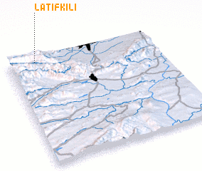 3d view of Latīf Kili