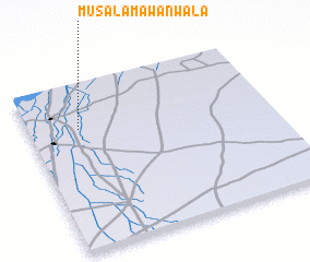 3d view of Musalam Awānwāla