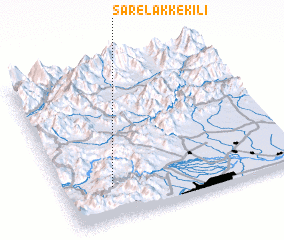 3d view of Sare Lakke Kili