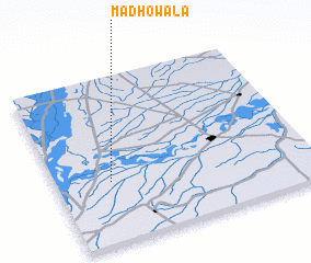 3d view of Mādhowāla