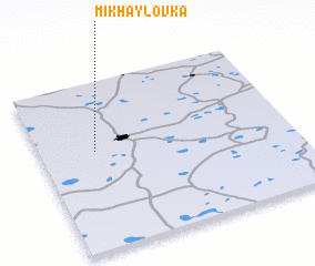 3d view of Mikhaylovka