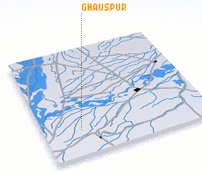 3d view of Ghauspur