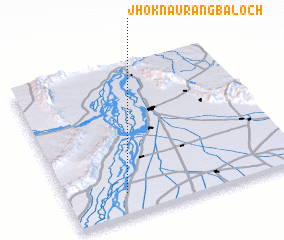 3d view of Jhok Naurang Baloch