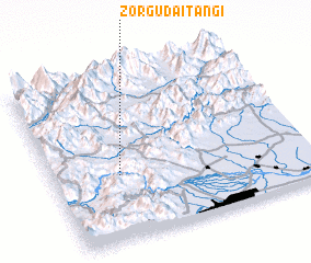 3d view of Zor Gudai Tangi