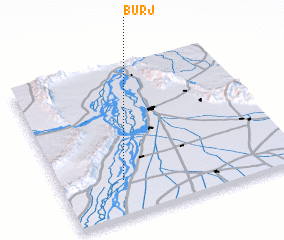 3d view of Burj
