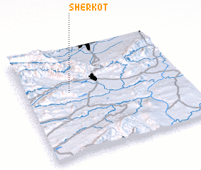 3d view of Sherkot