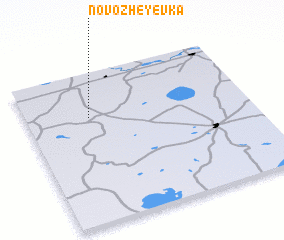 3d view of Novozheyevka