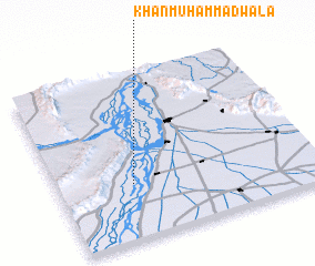 3d view of Khān Muhammadwāla