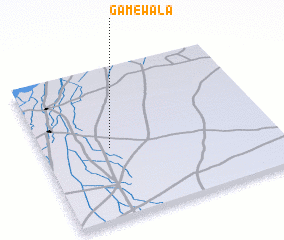 3d view of Gāmewāla