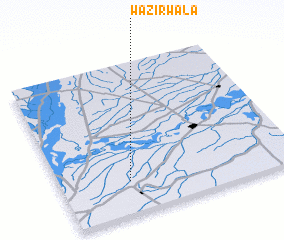 3d view of Wazīrwāla