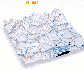 3d view of Chinār