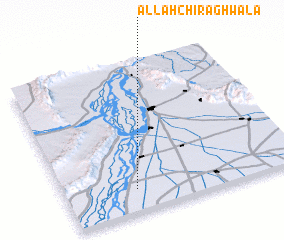 3d view of Allāh Chirāghwāla