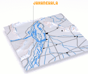 3d view of Jahānewāla