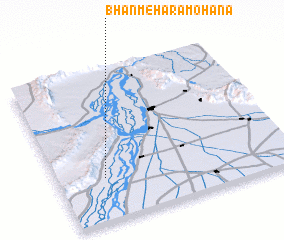 3d view of Bhān Mehara Mohāna