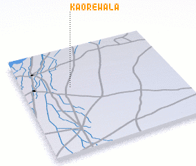 3d view of Kaorewāla