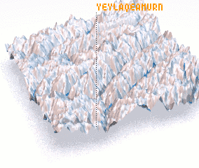 3d view of Yeylāq-e Āmūrn