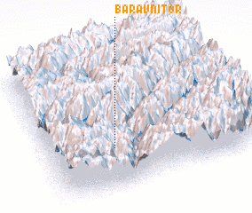 3d view of Baravni Tor