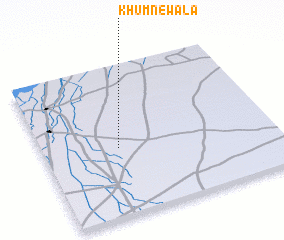 3d view of Khumnewāla