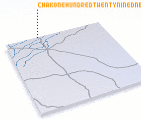 3d view of Chak One Hundred Twenty-nine D N B