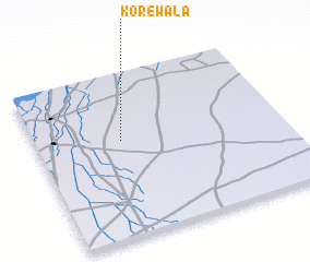 3d view of Korewāla