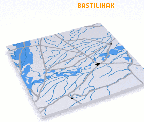 3d view of Basti Lihāk