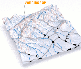 3d view of Yangi-Bazar