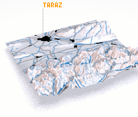 3d view of Taraz