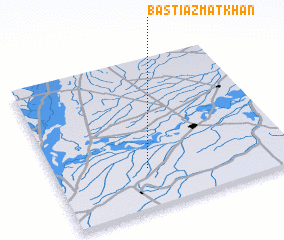 3d view of Basti Azmat Khān