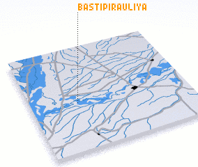 3d view of Basti Pīr Auliya