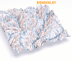 3d view of Bīdād Kalay