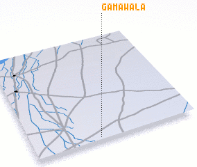 3d view of Gāmāwāla