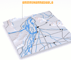 3d view of Amīr Muhammadwāla