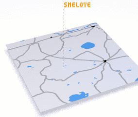 3d view of Smeloye
