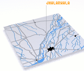 3d view of Jhalārwāla