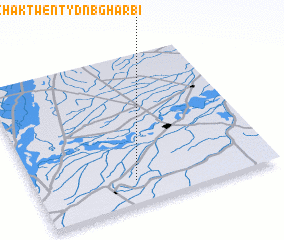 3d view of Chak Twenty D N B Gharbi