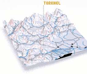 3d view of Tor Khel