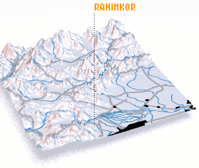 3d view of Rahīm Kor