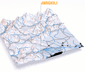 3d view of Jang Kili