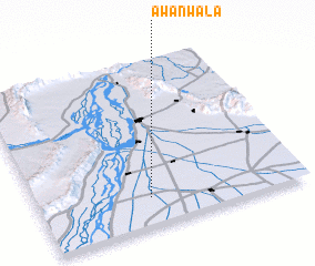 3d view of Awānwāla