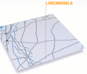 3d view of Loachānwāla