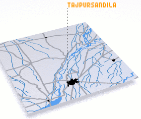 3d view of Tājpur Sandīla