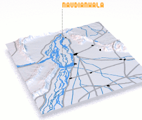 3d view of Naudiānwāla