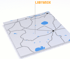 3d view of Lubyansk