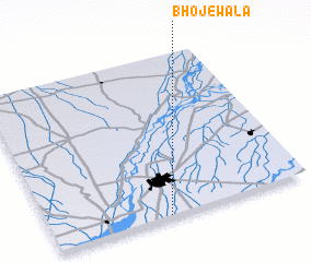 3d view of Bhojewāla