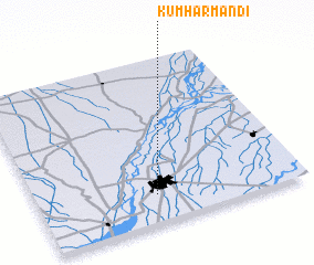 3d view of Kumhar Mandi