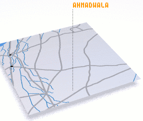 3d view of Ahmadwāla