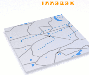 3d view of Kūybyshevskoe