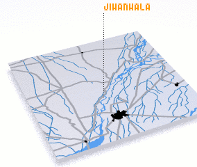 3d view of Jiwanwāla