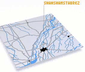 3d view of Shāh Shams Tabrez