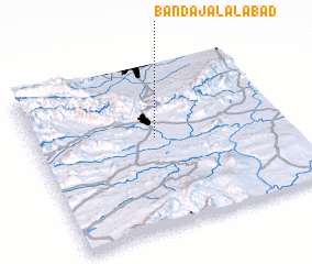 3d view of Bānda Jalālābād